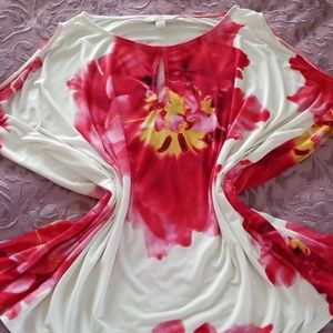 Boston Proper cold shoulder top M